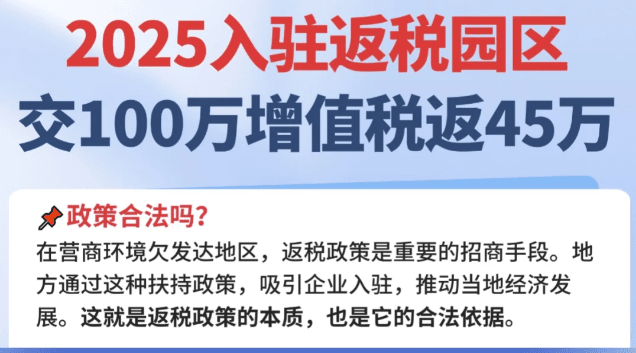 園區返稅獎勵，企業省錢的真實避坑指南