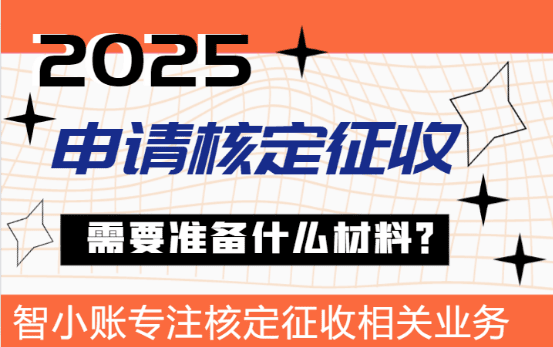 2025申請(qǐng)核定征收需要準(zhǔn)備什么材料？