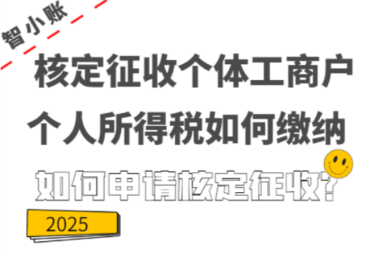 2025核定征收個體工商戶個人所得稅如何繳納？