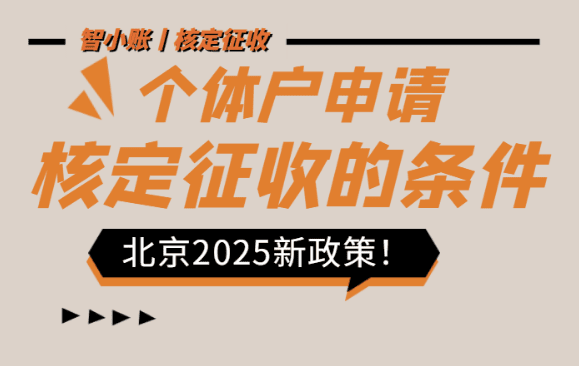 個體工商戶核定征收條件全解析，政策要點與實務操作指南